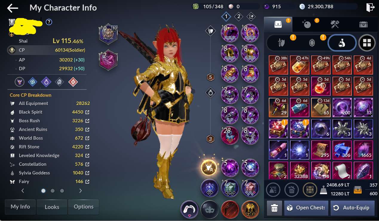 Akun Black Desert Mobile Murah Part. 01